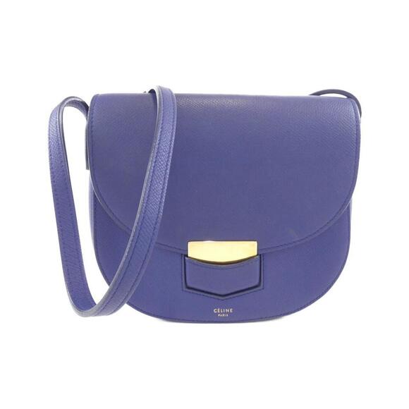 CELINE Blue Shoulder Bag - Picture 1 of 10